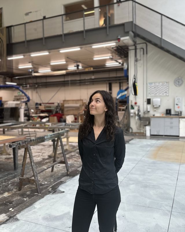 Bilde av Meliha Beglerovic, leder for Operaens harde verksteder.