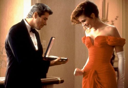 Bilde av Richard Gere og Julia Roberts fra filmen Pretty Woman